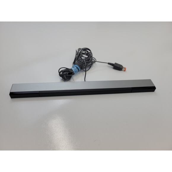 OEM OFFICIAL GENUINE Nintendo Wii Wii U SILVER SENSOR BAR Infrared RVL-014 - Picture 1 of 10